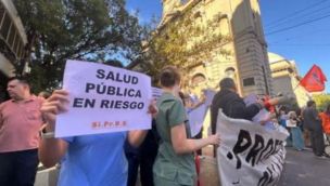 Paro de los medios del Hospital Nacional de Clínicas de Córdoba y de la Maternidad Nacional 