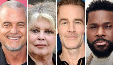 Eric Dane, Brigitte Bardot, James Van Der Beek y Malcolm-Jamal Warner 