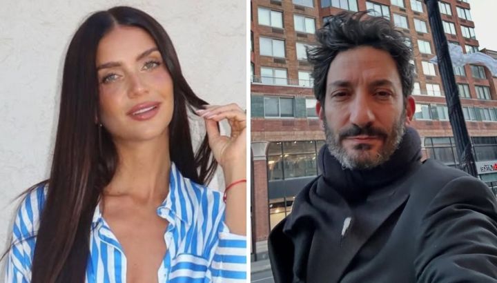 Zaira Nara y Juan Minujín, juntos en las calles de París