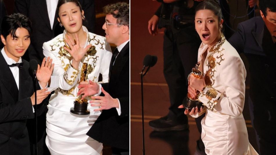 EJAE y los compositores de Golden de KPOP Demon Hunters