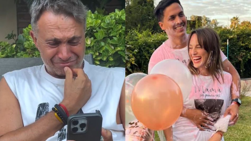 Sergio Lapegüe, Mica Lapegüe y Tomás Bartolomé