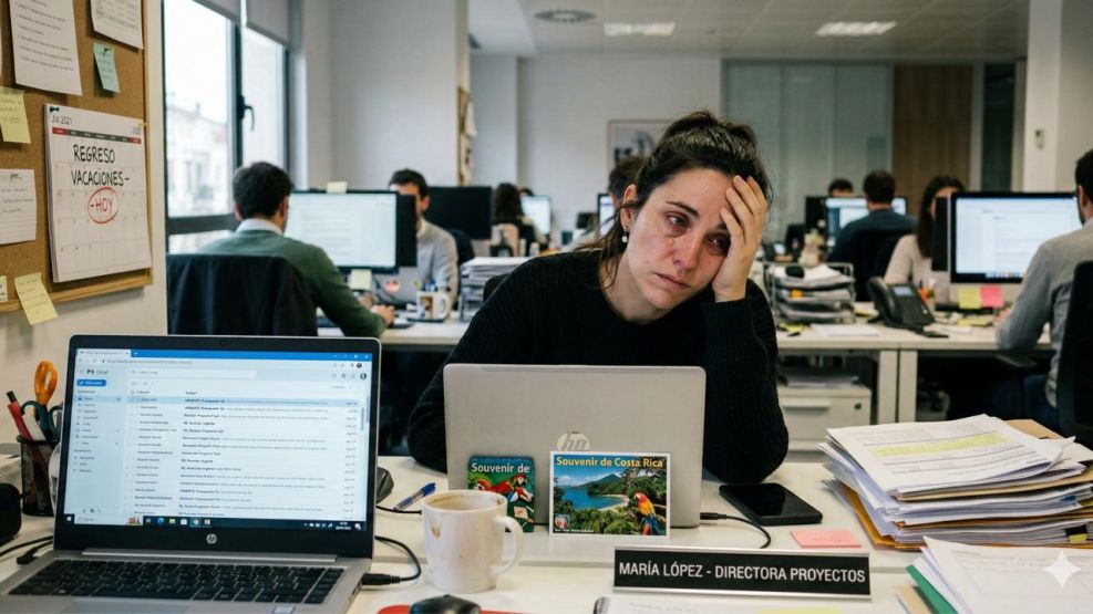 De la playa al escritorio: ¡Energía renovada para un regreso sin burnout!