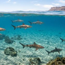 El Golfo San Matías es uno de los ambientes más ricos del Atlántico sur. Allí se han registrado 12 especies de tiburones y 19 especies de rayas, lo que confirma la enorme diversidad de peces cartilaginosos en la región. Dentro de ese ecosistema, el tiburón bacota cumple un rol clave como depredador tope, ayudando a mantener el equilibrio natural de las poblaciones marinas.