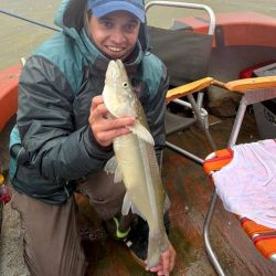 La Barrancosa dio buenos pejerreyes, aunque Los Chilenos no se quedó atrás.