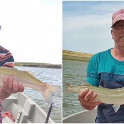 La Barrancosa dio buenos pejerreyes, aunque Los Chilenos no se quedó atrás.