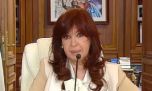 Cristina Kirchner en redes tras su declaración: "Farsa judicial"