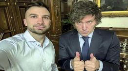 Mauricio Novelli y Javier Milei