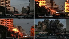 Israel bombardea el centro de Beirut, vuela edificios y mata al menos 12 civiles: fotos y videos