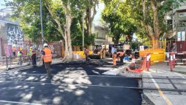 Cierran una importante barrera ferroviaria de CABA para construir un paso a nivel: dónde queda y cómo serán los desvíos