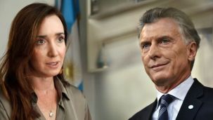 Victoria Villarruel y Mauricio Macri