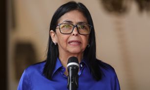 Delcy Rodriguez Addresses The Media Regarding The Release Of Prisoners In Venezuela