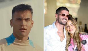 Lautaro Martínez, Rodrigo de Paul y Tini Stoessel