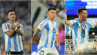 Lautaro, Lisandro y Lo Celso