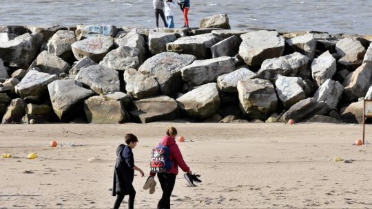 Clima en Mar del Plata: mejora la situación tras el temporal con descenso de temperatura y vientos moderados