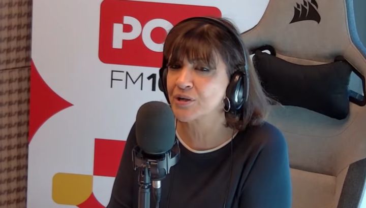 La Negra Vernaci se enteró al aire de Pop Radio 101.5 del levantamiento de su programa: su reacción
