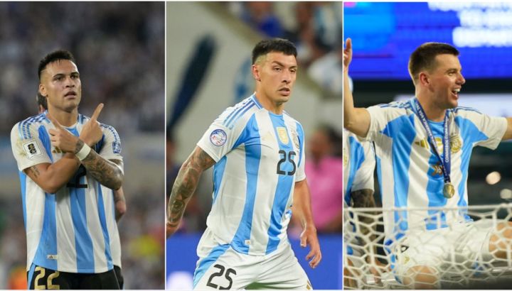 Lautaro, Lisandro y Lo Celso