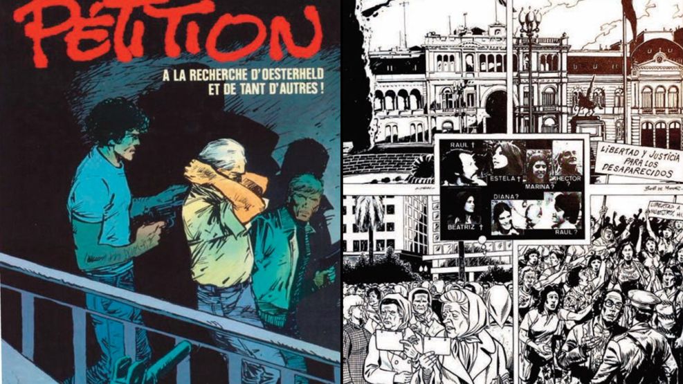 Cómo es “Petition!”, la historieta europea que denunció la desaparición de Oesterheld 