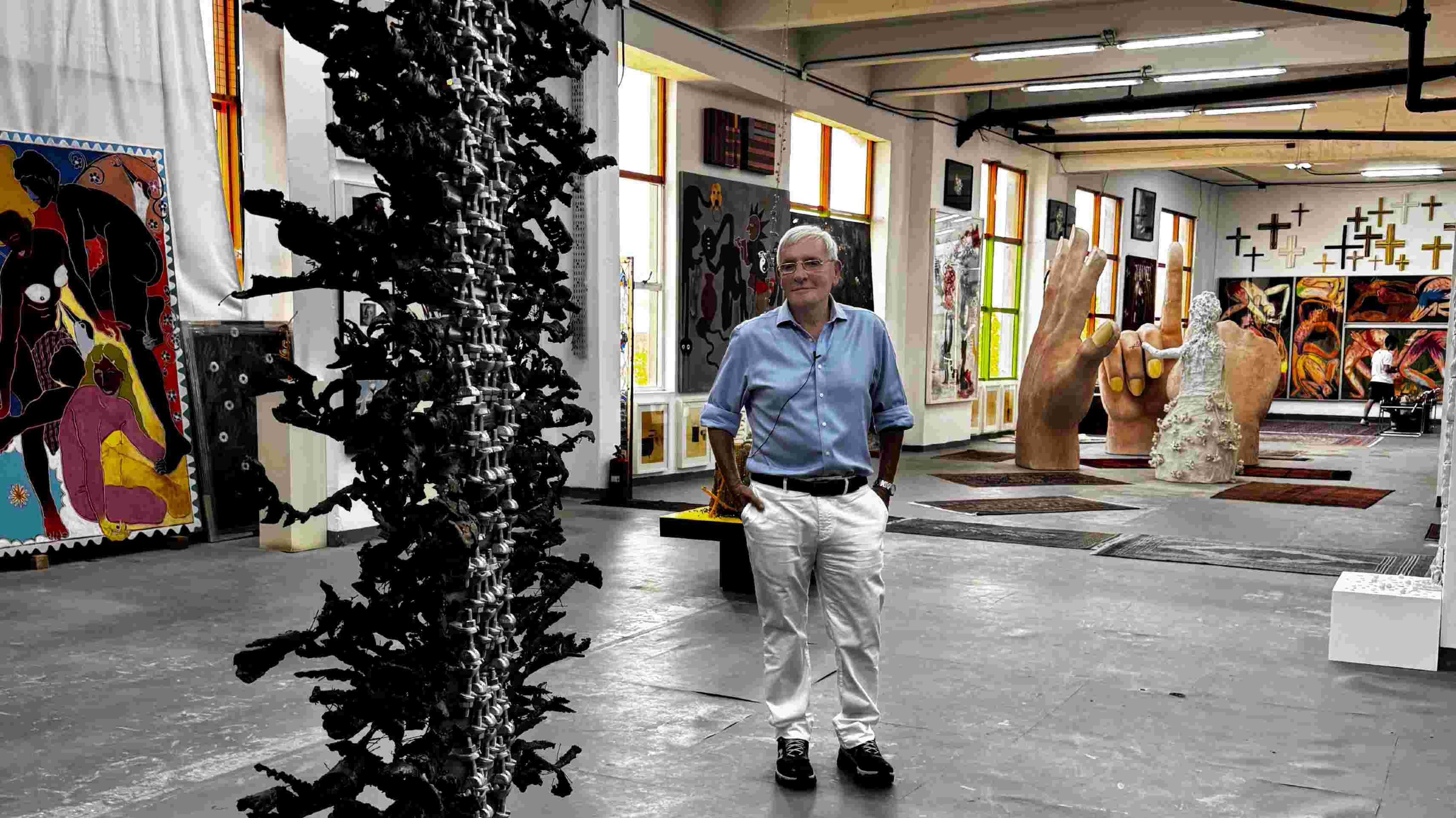 Esteban Tedesco, cirujano plástico y coleccionista de arte contemporáneo argentino.