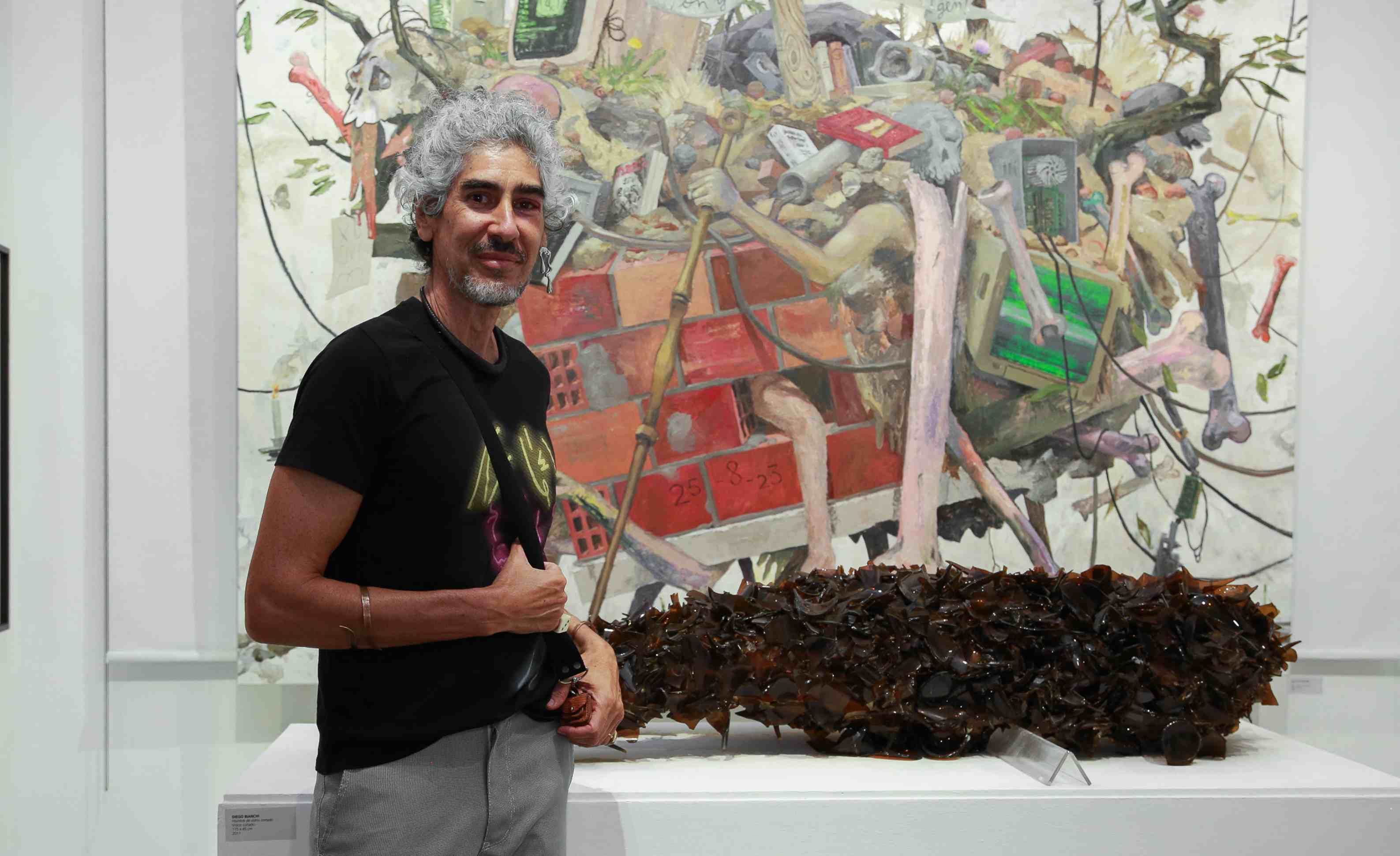 Diego Bianchi en “Colección Esteban Tedesco: el valor del arte contemporáneo”.