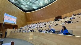 Momento de votación en la sesión de la Unicameral