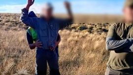 Los dos cazadores furtivos fueron aprehendidos infraganti.