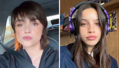 Araceli González y Emilia Mernes