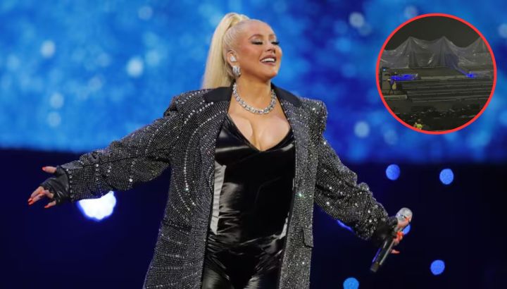 Christina Aguilera fue fuertemente criticada por dar un concierto de menos de una hora en México