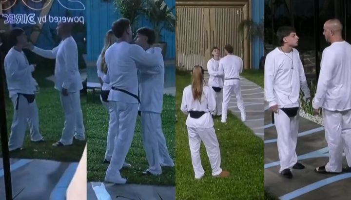 Emanuel Di Gioia y Franco Zunino casi se van a las manos en Gran Hermano Generación Dorada: "No te hagas el cheto conmigo"