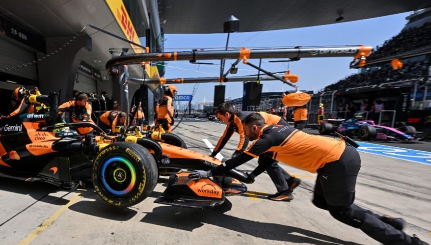 McLaren en el GP de China