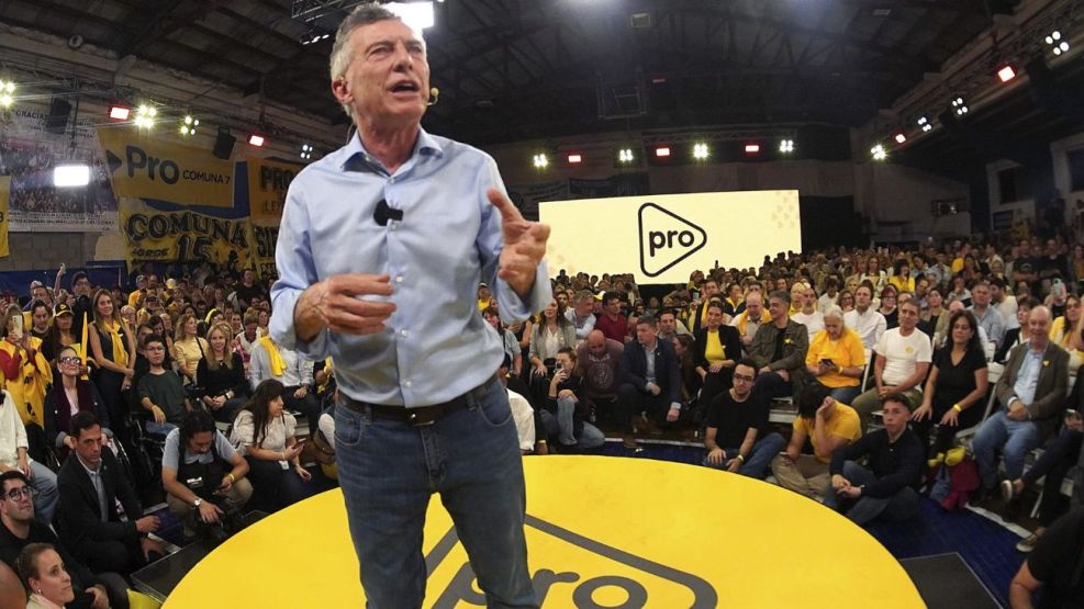 El expresidente Mauricio Macri