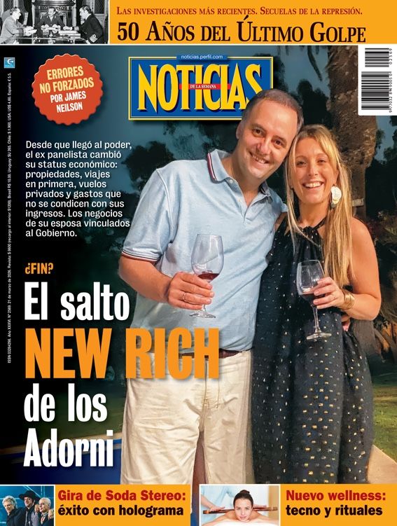 La tapa de NOTICIAS | Foto:Cedoc