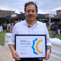 Gonzalo Aramburu, Embajador de la Marca País. | Foto:Cedoc