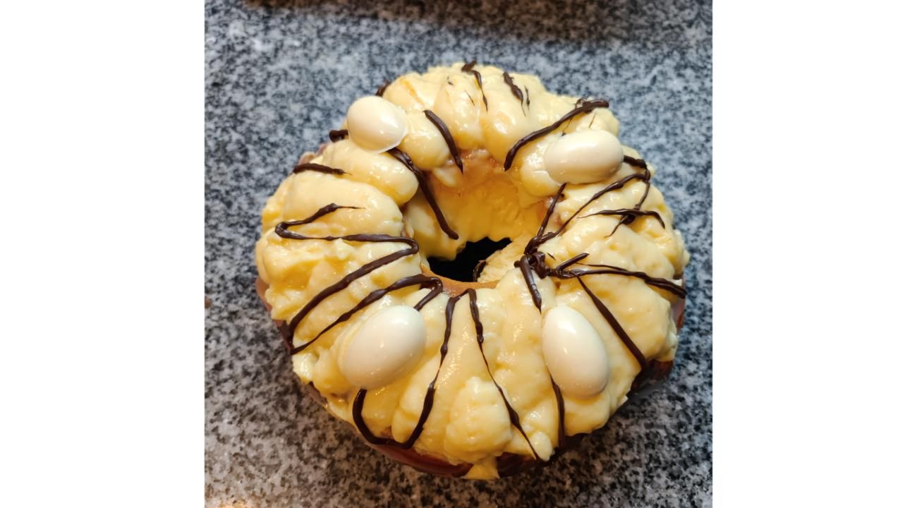 Pascuas 2026: El fenómeno de los "huevos planos rellenos" llega a la pastelería sin gluten