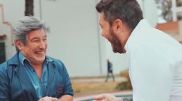 Pachu Peña y Marcelo Tinelli