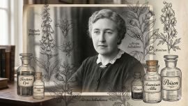 El despertar de Agatha Christie, mente brillante del misterio, en un "laboratorio de venenos"
