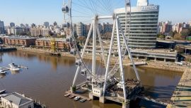 Arranca la construcción del “London Eye” porteño: cómo será la rueda de Buenos Aires y cuándo se inaugurará