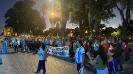 Conflicto docente en Corrientes: marchas contra el aumento del 6%, denuncias de "apriete" y un pedido directo al gobernador