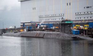 La Base Naval británica 'Faslane', ubicada en la localidad de Clyde