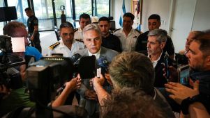 Martín Llayora con Periodistas