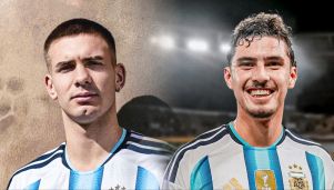 Franco Mastantuono y Joaquín Panichelli