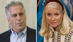 Princesa Mette-Marit y Jeffrey Epstein