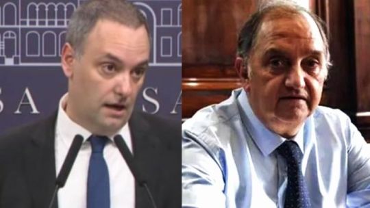 El senador que destrozó a Adorni: "Era flaquito y pelado, ahora tiene pelo y viaja a EE.UU."
