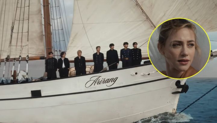 BTS lanzó su nuevo álbum ARIRANG: quién es Lili Reinhart, la mujer que protagoniza el video de "SWIM"