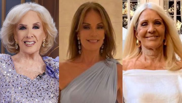 De Mirtha Legrand a Nequi Galotti y Evelyn Scheidl, todos los looks de una noche de diseño y glamour