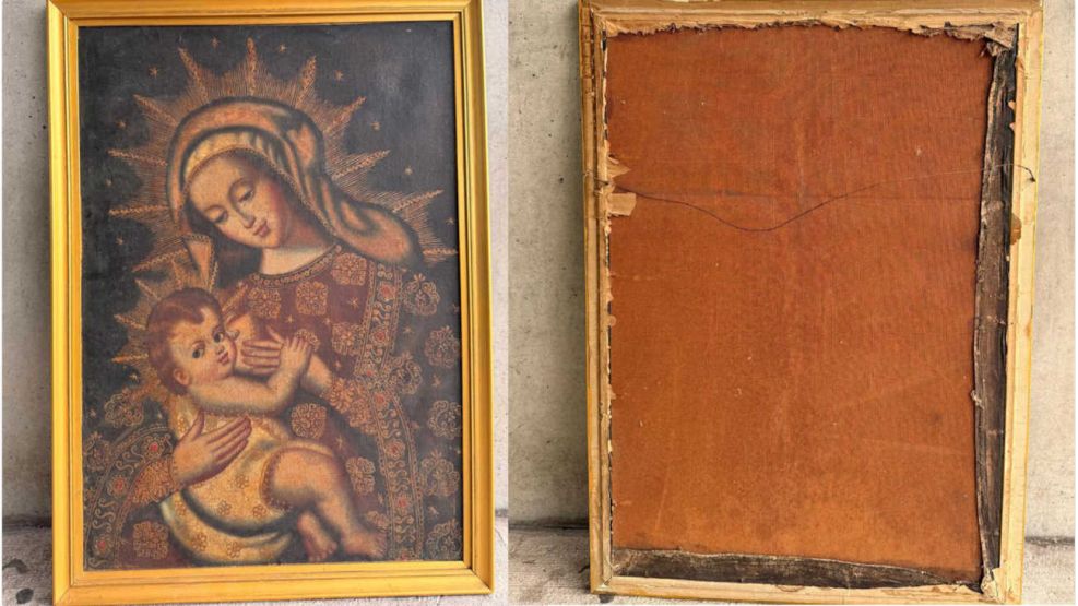 La PSA interceptó una pintura antigua con importante valor histórico 20260320