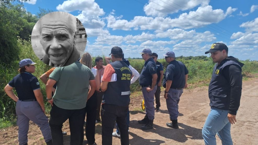 La zona donde encontraron el cuerpo de Bernabé Navarro.