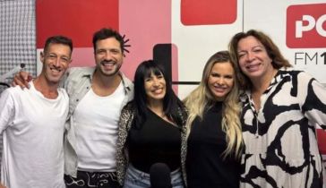 Lizy Tagliani y su equipo