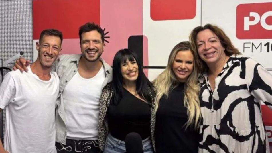 Lizy Tagliani y su equipo