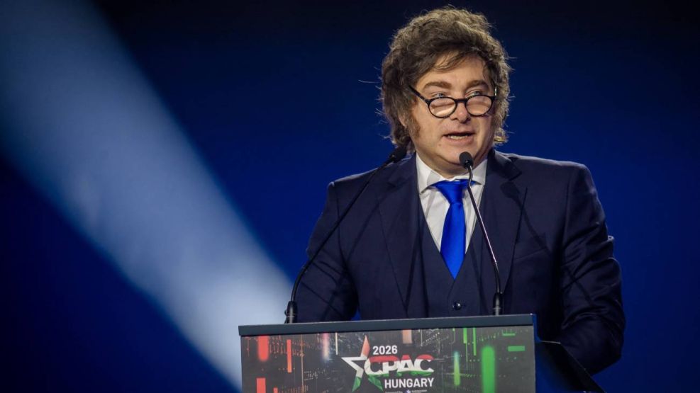 Javier Milei en CPAC Hungary 21032026