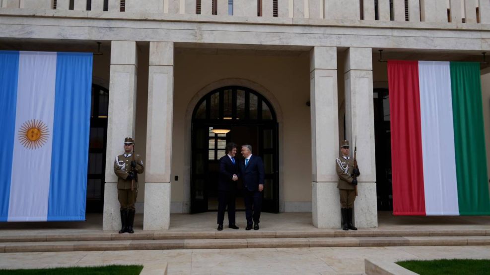 Javier Milei en Hungría 21032026